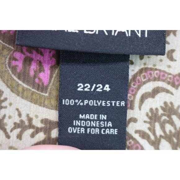 Lane Bryant 3/4 Wide Sleeve Sheer Tunic-Beaded-Sequins-Size 22/24-BOHO - Picture 9 of 13